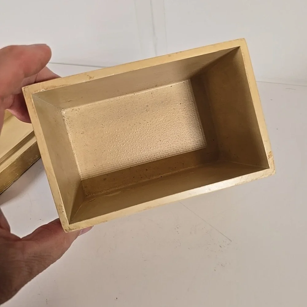 Small Lidded Trinket Ring Box 